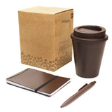 BYFT Coffee Gift Sets with Cup, Notepad, and Pen Set of 01