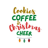 BYFT Threads Printed Christmas - Cookies Christmas Cheer Designed T-Shirts