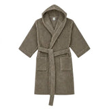 BYFT Daffodil Kids Hooded Bathrobe Luxury Cotton Soft, Absorbent, Quick-Dry