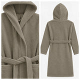 BYFT Daffodil Kids Hooded Bathrobe Luxury Cotton Soft, Absorbent, Quick-Dry