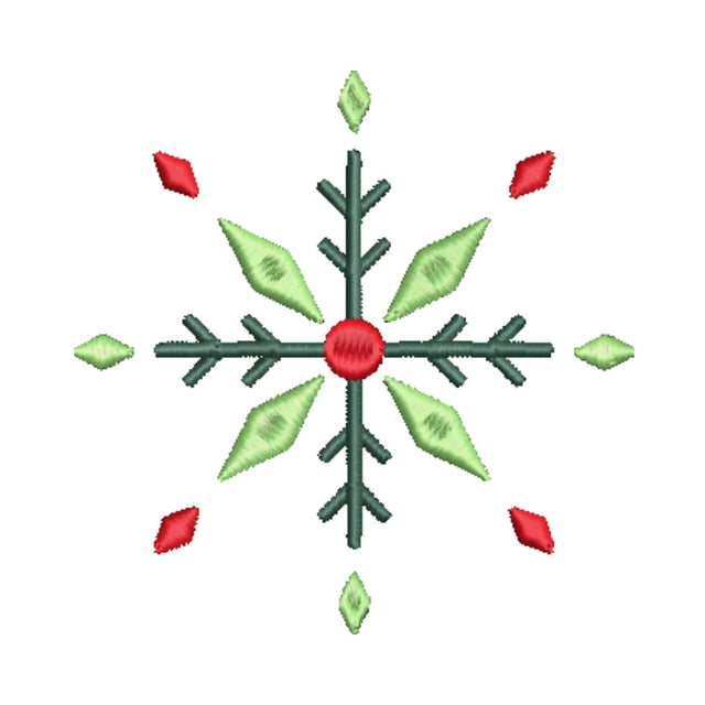 BYFT Embroidered For You Personalised Cotton Towel - Christmas - Diamond Snowflake Design High Quality Embroidery Perfect For Gifting