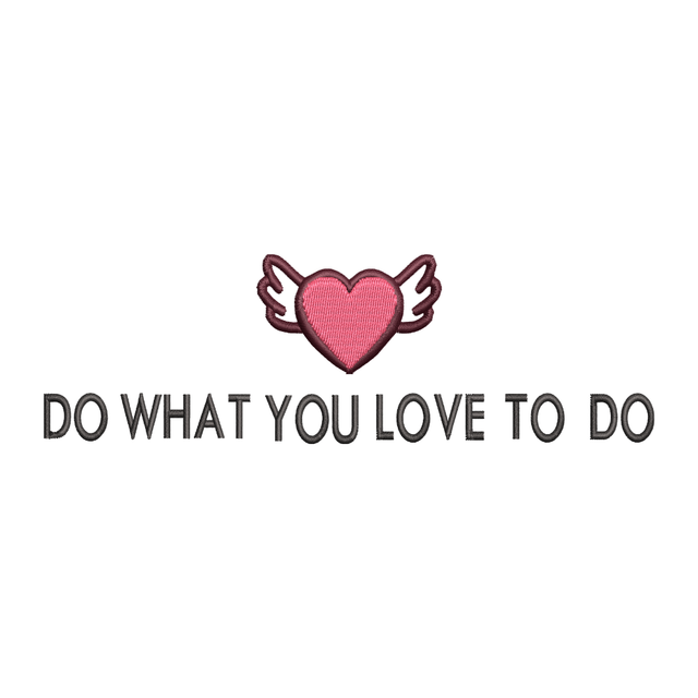 BYFT Embroidery Do What You Love To Do - Womens Day T-Shirts