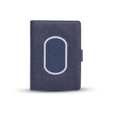 BYFT A5 Linen Wireless Charger Notebook
