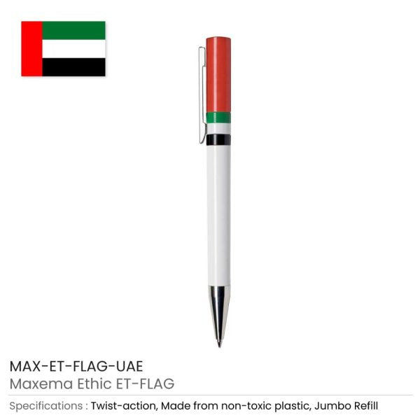 BYFT Maxema UAE Flag Pen Set of 01