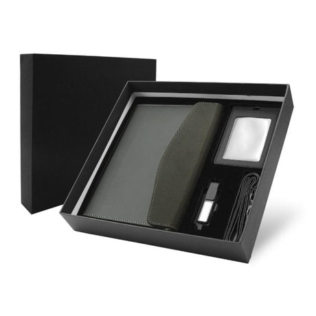 BYFT Promotional Gift Sets with Black Cardboard Gift Box GS-055 Set of 01