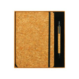 BYFT Cork Notebook and Ball Pen Gift Sets - Cork Set of 01