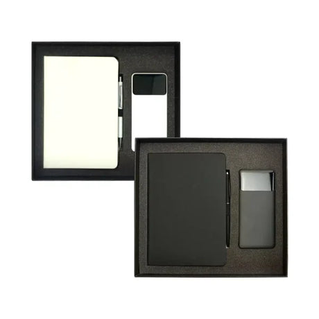 BYFT Promotional Office Gift Sets in Cardboard Box - Black Set of 01