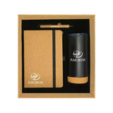 BYFT Cork Notebook Ball Pen and Tumbler Gift Sets Set of 01