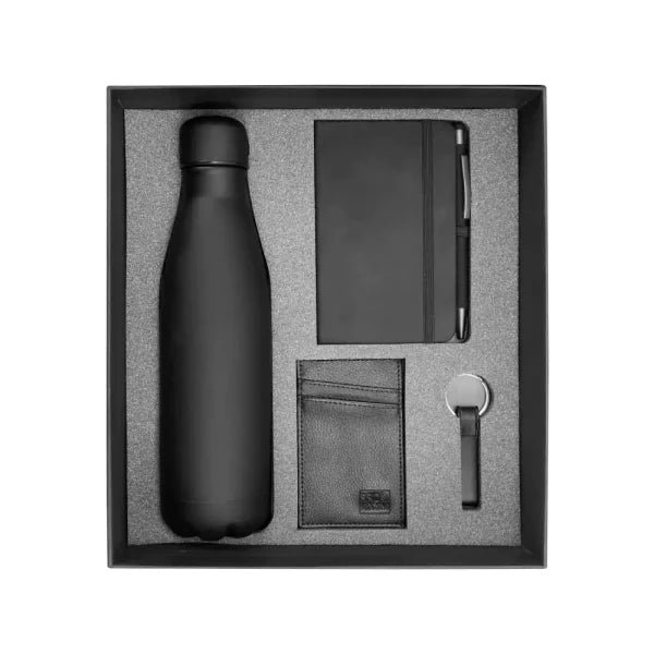 BYFT Promotional Gift Sets with Black Cardboard Gift Box GS-029 Set of 01