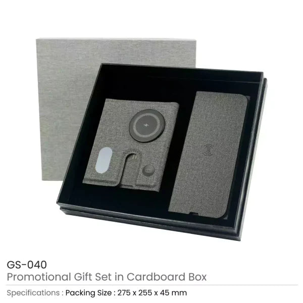 BYFT RPET Gift Sets in a Black Cardboard Box GS-040 Set of 01