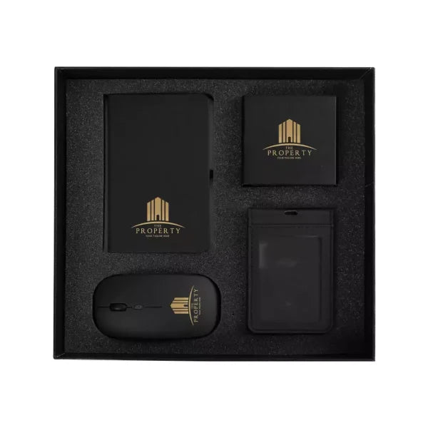 BYFT Office Gift Sets in a Black Cardboard Gift Box GS-043 Set of 01