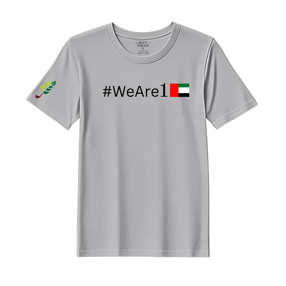 BYFT Threads T-Shirt UAE Unity - #Weare1 - Set of 01