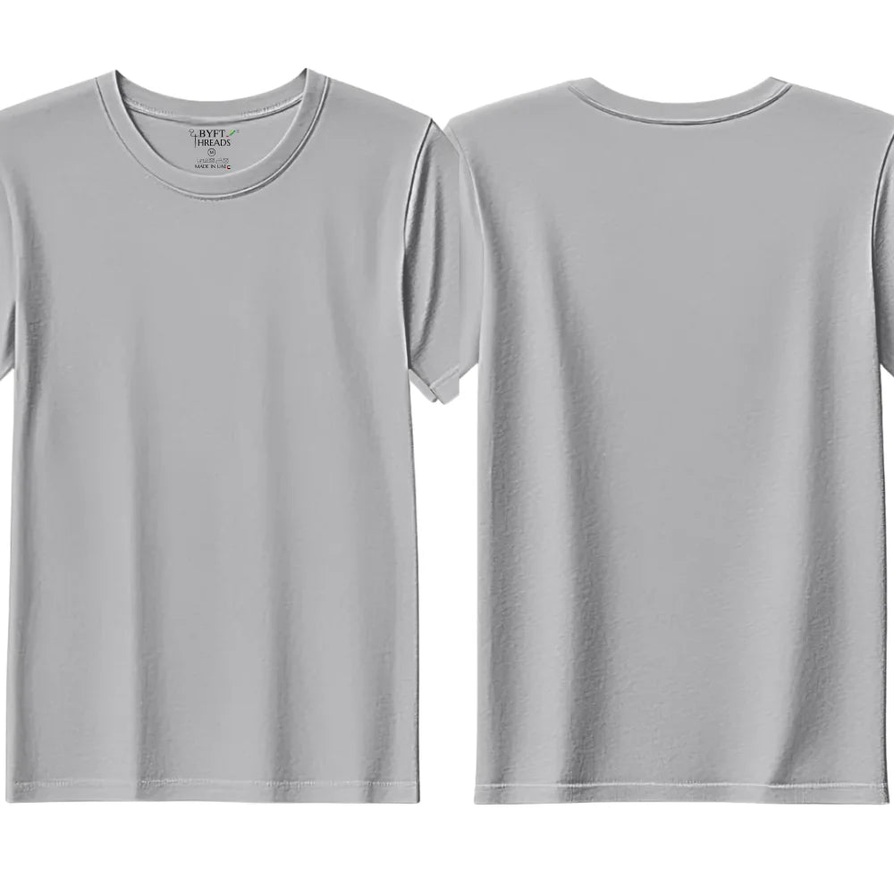 BYFT Threads Round Neck Plain T-Shirt