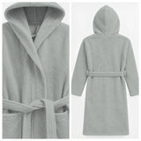 BYFT Daffodil Kids Hooded Bathrobe Luxury Cotton Soft, Absorbent, Quick-Dry