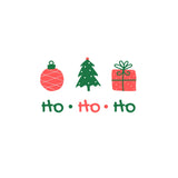 BYFT Threads Printed Christmas - HO HO HO Designed T-Shirts