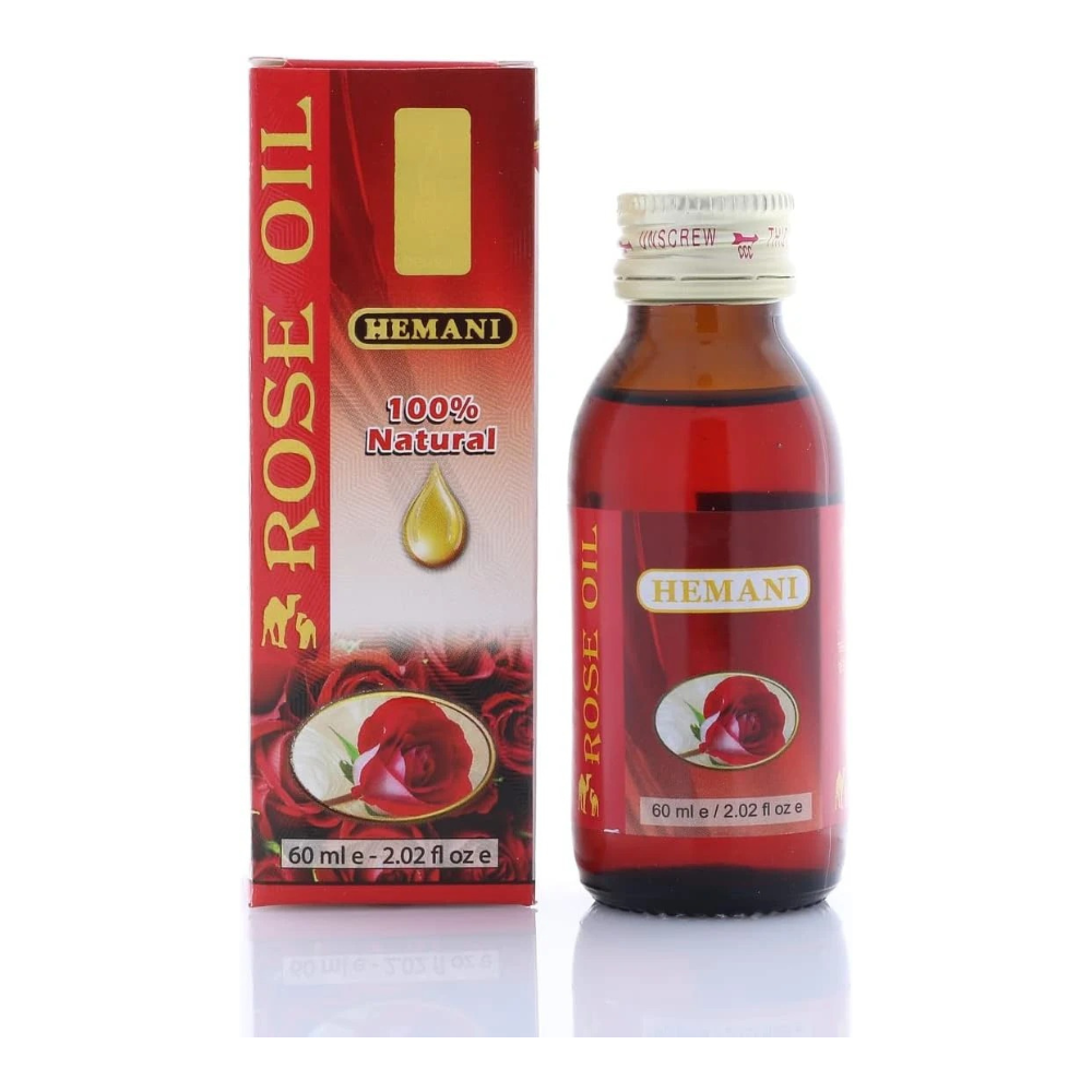 Hemani Herbal Oil Rose 60ml Set of 01