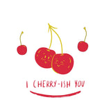 BYFT Whimsical Fruit Tote Bag – “I Cherry-ish You” Artistic Printed Reusable Tote | Eco-Friendly Daily Carry Bag (Set of 1)