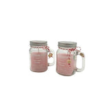 BYFT Scented Jar Candle - Velvet Rose - Luxurious Floral Aromatherapy Candle for Home & Gifts
