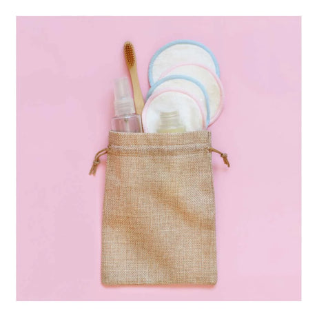 BYFT Jute Drawstring Pouches in A4 and A5 Size