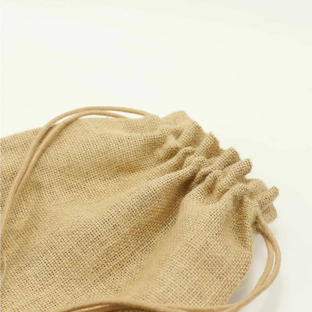 BYFT Jute Drawstring Pouches in A4 and A5 Size