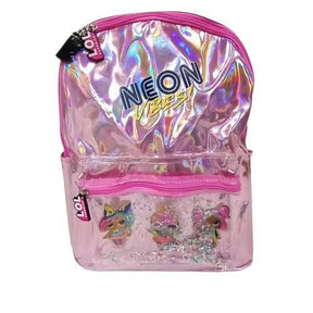 L.O.L. Surprise Neon Backpack - 16 Inch School Bag for Kids