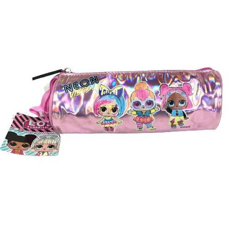 L.O.L. Surprise Neon Pencil Bag - School Stationery Case for Girls