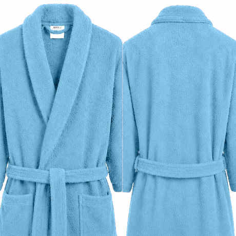 BYFT Daffodil Adult Bathrobe Highly Absorbent Quick Dry Premium Quality Bath Linen