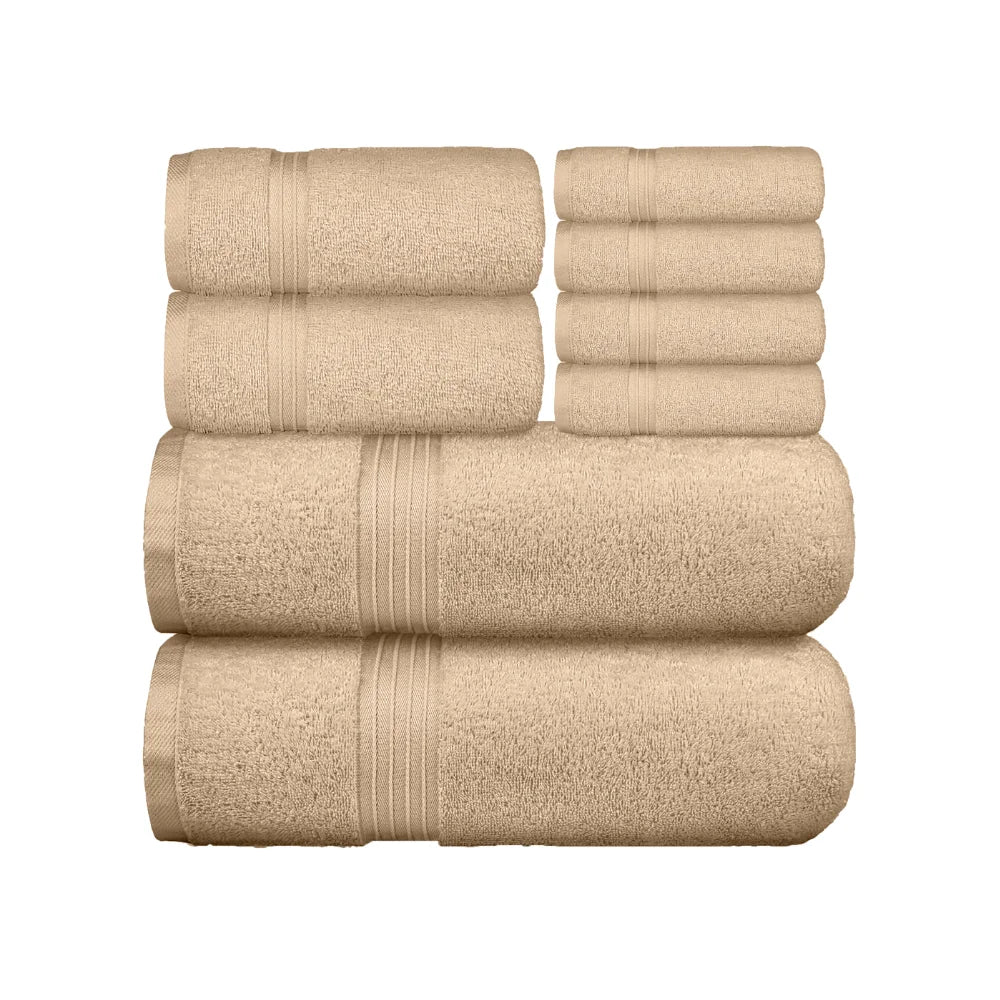 BYFT Home Essentials Bath Towel 70 x 140 Cm Soft & Highly Absorbent Bath Linen 550 GSM
