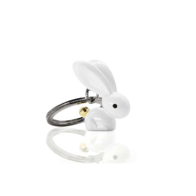 Metalmorphose Bunny Keychain - Cute Metal Keyring for Animal Lovers & Gifting
