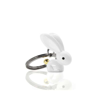 Metalmorphose Bunny Keychain - Cute Metal Keyring for Animal Lovers & Gifting