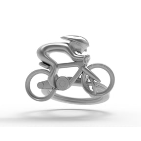 Metalmorphose Bicycle Sports Keychain - Premium Metal Keyring for Cycling Enthusiasts