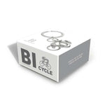 Metalmorphose Bicycle Sports Keychain - Premium Metal Keyring for Cycling Enthusiasts