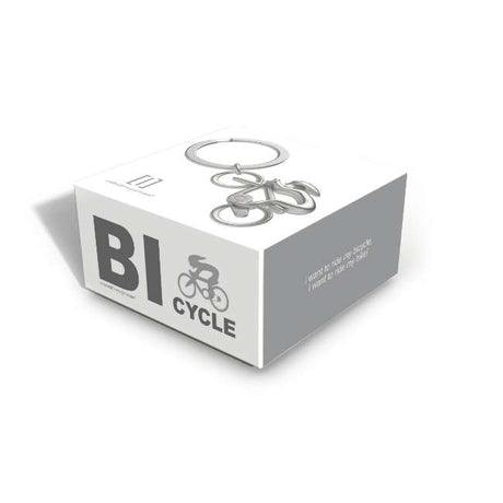 Metalmorphose Bicycle Sports Keychain - Premium Metal Keyring for Cycling Enthusiasts