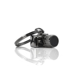 Metalmorphose Camera Bullet Keyholder - Vintage Metal Camera Keychain for Photography Lovers