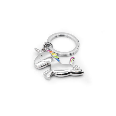 Metalmorphose Unicorn Keychain - Magical Metal Keyring for Fantasy Lovers & Gifting
