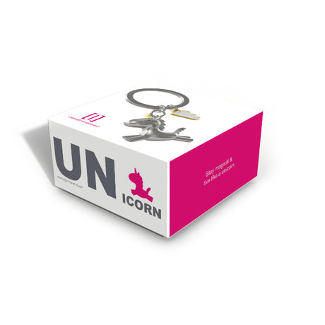Metalmorphose Flying Unicorn Keyholder - Magical Flying Unicorn Metal Keychain for Fantasy Fans