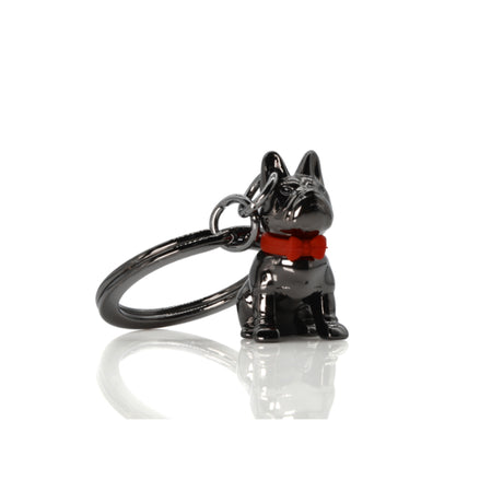 Metalmorphose Bulldog Keyholder - Cute Bulldog Dog Metal Keychain for Pet Lovers