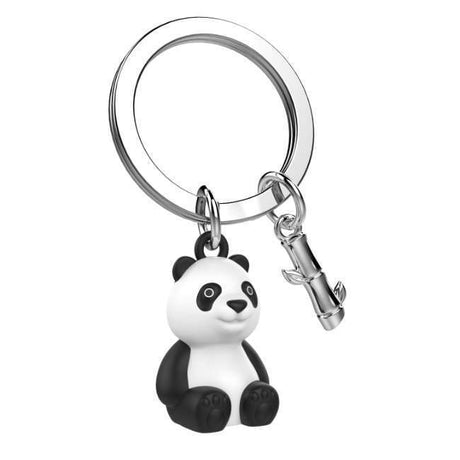 Metalmorphose Panda Keyholder - Cute Panda Metal Keychain for Animal Lovers