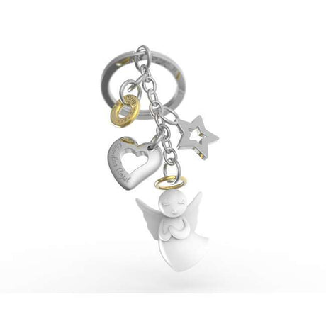 Metalmorphose Guardian Keyholder - Strong Guardian Figure Metal Keychain for Protection and Strength