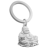 Metalmorphose Buddha Keyholder - Spiritual Buddha Metal Keychain for Mindfulness and Peace
