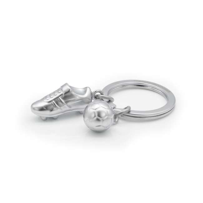 Metalmorphose Football Sports Keychain - Premium Metal Keyring for Football Fans
