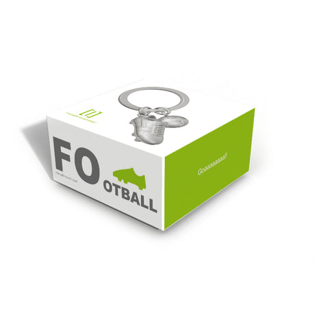 Metalmorphose Football Sports Keychain - Premium Metal Keyring for Football Fans