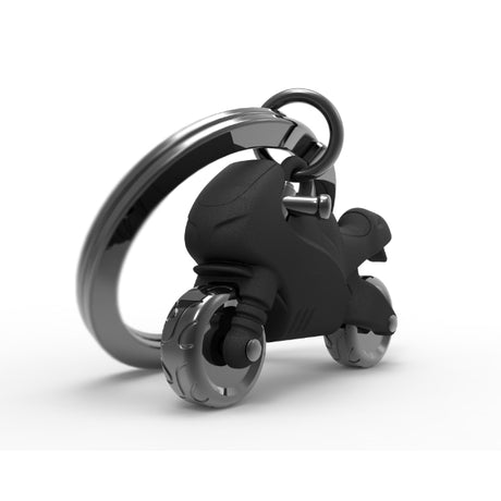 Metalmorphose Racer Keyholder - Sleek Racing Car Metal Keychain for Motorsport Enthusiasts