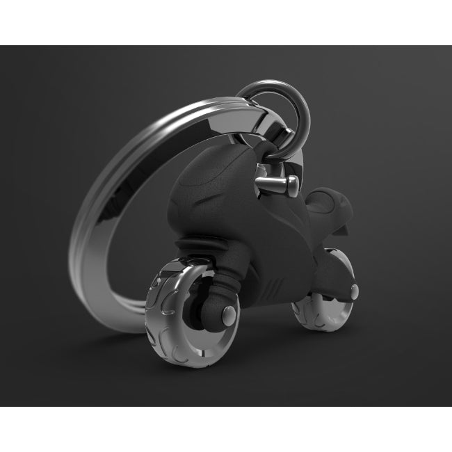 Metalmorphose Racer Keyholder - Sleek Racing Car Metal Keychain for Motorsport Enthusiasts
