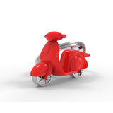 Metalmorphose Scooter Keychain - Vintage Metal Keyring for Riders & Collectors