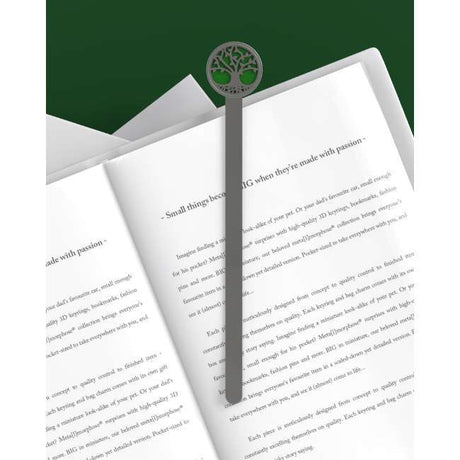 Metalmorphose Tree Of Life Bookmark - Elegant Tree of Life Metal Bookmark for Nature and Book Lovers