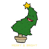BYFT Threads Printed Christmas - Merry & Bright Designed T-Shirts