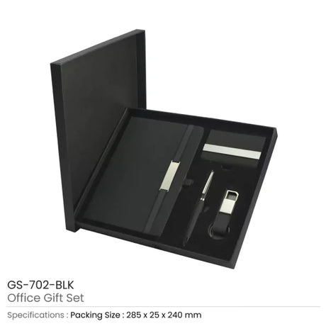 BYFT Office Gift Sets with Notebook, Pen, Card Holder, Keychain - Cork Set of 01