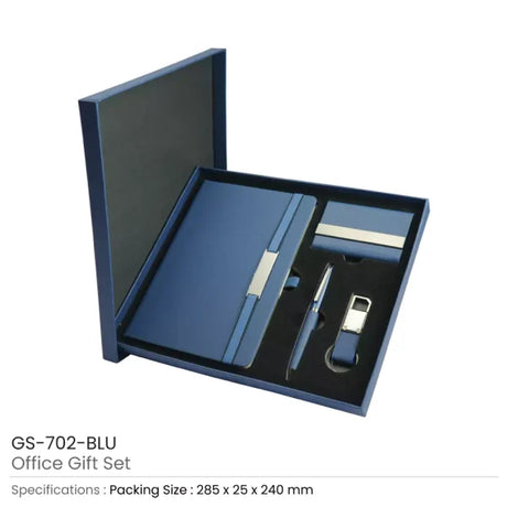 BYFT Office Gift Sets with Notebook, Pen, Card Holder, Keychain - Cork Set of 01