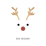 BYFT Threads Printed Christmas - Oh dear Designed T-Shirts